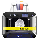 Принтер QIDI® X-Plus большого размера, установленный на производственном оборудовании FDM 3D с печатной площадью 270*200*200 мм, с поддержкой подключения по Wi-Fi и печатью из углеродного волокна.