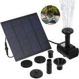Pompa per fontana solare GOCHANGE da 1.8W 180L/H senza spazzole per giardino, piscina, stagno e fontana acquario