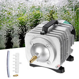 45W 220V 70L/Min Hailea External High Leistung AC E-Magnetic Air Pumpe Fischteich-Sauerstoff Pumpe Kompressor für Teichluftbelüfter Pumpe ACO-208 308 für Aquarien-Hydroponik-Systeme Zubehör