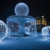 8Mx3M 800 guirlandes de lumières de fée LED étanches pour fêtes, mariages, décorations de Noël extérieures 220V
