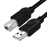 JingHua U001 USB2.0 Принтерный кабель Печатный USB-кабель Кабель данных Тип A-мужской до B-мужской для принтера