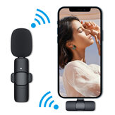 C-típusú/IOS interfész vezeték nélküli Lavalier mikrofon Clip-on hajtókás mikrofon iPhone audio-video rögzítéshez