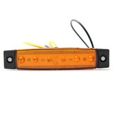 LED Боковые габаритные фонари Грузовик Боковая лампа 9.6см 5-цветная 2шт для Jeep Авто Грузовик-внедорожник