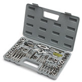 Metric Tap And Die Metric Tapping Threading Chasing Tap and Die Set with Storage Case