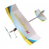 TY Model HuangFeng-220 220 mm-es szárnyfesztávolságú PP hab alapú ultralow speed ejtőernyős. KIT / KIT+Motor belső RC repülőgéphez