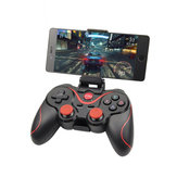 Bakeey Wireless bluetooth3.0ゲームパッドジョイスティックゲームコントローラー+ホルダー+電話タブレット用レシーバー
