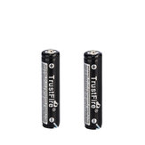 2 PCS TrustFire 3.7 V 600 mAh 10440 Li-ion Recarregável Bateria Baterias Com Protegido PCB para LED Lanternas Faróis Da Bicicleta Da Lâmpada