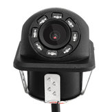  8 LED Night Vision 170° Car Rear View Waterproof Reverse Backup Camera