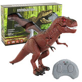 Infrarrojo de plástico Control remoto juguete de modelo de Tyrannosaurus Rex de imitación de dinosaurio rojo controlado