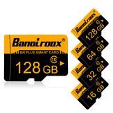 Banolroox Class 10 A1 U3 Memory بطاقة TF بطاقة 16G 32G 64G 128G تخزين Flash بطاقة مع SD محول