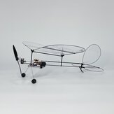Aereo RC ultraleggero da interno in fibra di carbonio con apertura alare di 360 ​​mm, KIT+Motore modello MinimumRC Butterfly T1