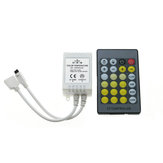 DC12-24V 24 touches télécommande + IR contrôleur pour double couleurs blanc chaud + blanc LED bande de lumière