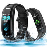 ELEGIANT C80 0,96 Zoll Full-Touchscreen Herzfrequenz-Schlafmonitor Kalorienhelligkeit Einstellbare Multi-Sport-Modi 15 Tage Lebensdauer IP67 Wasserdicht BT 5.0 Smart Watch