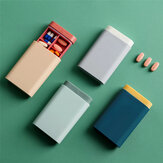 6 Grid Pillen-Organizer Elektronische ABS Reise Haushalt Medikamenten Aufbewahrungsbox Mini Portabler Unabhängiger Gitterbehälter