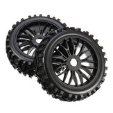 2PCS 17mm Tyre Tires Wheel for 1/8 RC Car Off Road Monster Truck Vehicle Parts