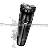 Flyco® FS370 IPX7 Wasserdicht Rasierapparat Rotary Elektrisch Schwimm Rasierer Intelligent Rasieren