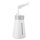 Baseus 380ml 12 Saatlik Hava Nemlendirici Aroma Esansiyel Yağ Difüzörü USB Fan Lambasıyla Araba Ev Ofis İçin