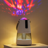 Lámpara de proyección repelente de mosquitos D9 con luz nocturna LED recargable y banco de energía para uso en exteriores e interiores