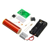 DIY Mini Tesla Spulenmodul Satz Magic Projects Elektronische Produktion mit Batterie Sockel
