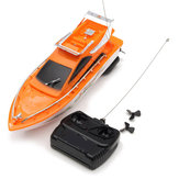 26x7.5x9cm Orange Plastik-elektrisches Fernsteuerungs-Kind Chirdren Spielzeug-Geschwindigkeits-Boot
