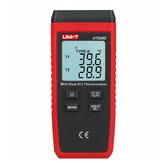 UNI-T UT320D Mini-contato Termômetro Termopar K / J de dois canais Termômetro Medição de temperatura
