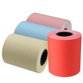 Papel térmico de impresora de 57×50 mm para impresora de fotos MEMOBIRD Rojo/Rosa/Amarillo/Azul