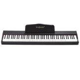 HAIBANG DL-100 88 tuşlu Hıza Duyarlı Klavye 128 Polifonik Elektrikli Piyano Kulaklık ile