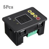 5Pcs T2310 DC12V Programmable Digital Time Delay Switch Relay T2310 Normally Open Timer Control Module 0-999S/Min/Hour