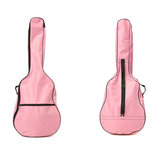Nylon sacchetto di mano spalla chitarra rosa per la gente chitarra acustica 39 40 41 pollici