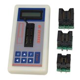 Testador de circuito integrado digital Testador de CI portátil LED Transistor Manutenção on-line