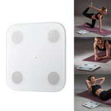 XIAOMI 2.0 Balança inteligente de gordura corporal Bluetooth para monitorar dados de saúde, com exibição precisa de peso e porcentagem de gordura corporal em uma tela LED - ferramenta de fitness e yoga.
