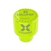 2шт Foxeer Lollipop ​​2 Stubby 5.8GHz 2.5Dbi RHCP / LHCP FPV Антенна SMA для RC Drone-Флуоресцентный зеленый