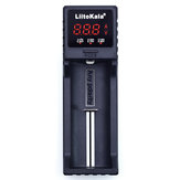 LiitoKala Lii-S1 Intelligentes LCD-Display-USB-Batterieladegerät für 18650 26650 14500 21700 Batterien