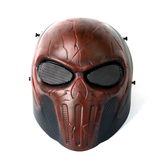 Тактическая защитная маска для айрсофта и пэйнтбола в стиле Хэллоуина для полного лица во время игры в CS и косплея