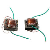 2Pcs 10KV High Frequency High Voltage Transformer Booster Coil Inverter