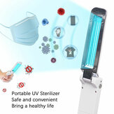 LUSB Folding Disinfection UV Lamp Hand-held Portable UV Stick Disinfection Lamp Sterilizer Germicidal UV Sterilizer Lamp