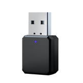 Adaptador USB bluetooth5.1 Receptor de áudio sem fio bluetooth Porta de áudio de 3.5mm AUX USB Estéreo Viva-voz para carro