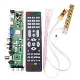 Z.VST.3463.A1は、デジタル信号DVB-Cをサポートします。DVB-T / T2、7キー・ボタン・スイッチ、ユニバーサルLCD TVコントローラ・ドライバ、V56よりも優れています。