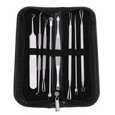 YFM® 8-pack Mee-eter Remover Puistje Roestvrij staal Acne Needle Tool Kit