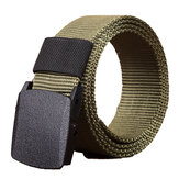 140cm KALOAD R01 رجال نساء حزام قماشي قابل للتعديل مع قفل سريع تكتيكي PE عرض 3.8 سم شريط الخصر