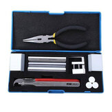 DANIU Professional 12 in 1 Lock Disassembly Tool Locksmith Tools Kit Schloss entfernen Reparatur Pick Set