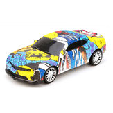 2233 1/20 4WD Graffiti Version 2.4GHz High-speed Racing Vehicle Off-Road Drift RC Car Toys