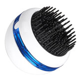 Peigne de massage pour cheveux avec tête de brosse à cheveux ionique électrique portable