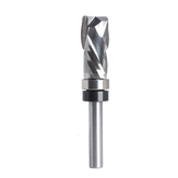 12.7*25.4*67MM Carbide Lower Bearing Spiral Trimming CNC Router Bit End Mill 1/4