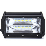 5 Inch 72W Waterdicht IP67 LED Light Bar Flood Spot Combo Off Road Auto Rijdlamp 10-30V