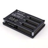 Rcharlance 3 in 1 3X5.22W 3X1.2A Micro-USB-Ladegerät Schnelles Batterieladen mit 12V 3A Adapter für Insta360 ONE X Kamera