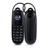 AIEK KK1 0,66 Zoll 330mAh Bluetooth-Wähler Magische Stimme Niedrige Strahlung Mini-Kartenhandy