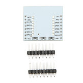 5Pcs Serial Port WIFI ESP8266 Module Adapter Plate With IO Lead Out For ESP-07 ESP-08 ESP-12
