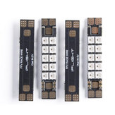 4個のPCS IFlight 5V PDB LEDストリップ10ビットWS2812B RGB3535ライトカラフルなフライトコントローラーRCドローンFPVレーシングの設定