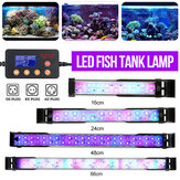 10W 22СМ Супертонкая RGB-подсветка аквариума для акватических растений Рыбий лампа Водонепроницаемая лампа для фонарного аквариума
